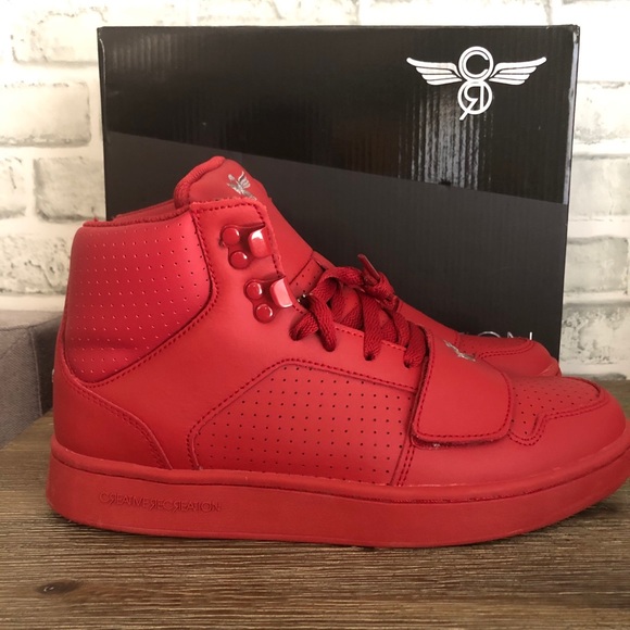Creative Recreation Red Hi-Top Sneakers - Picture 4 of 6